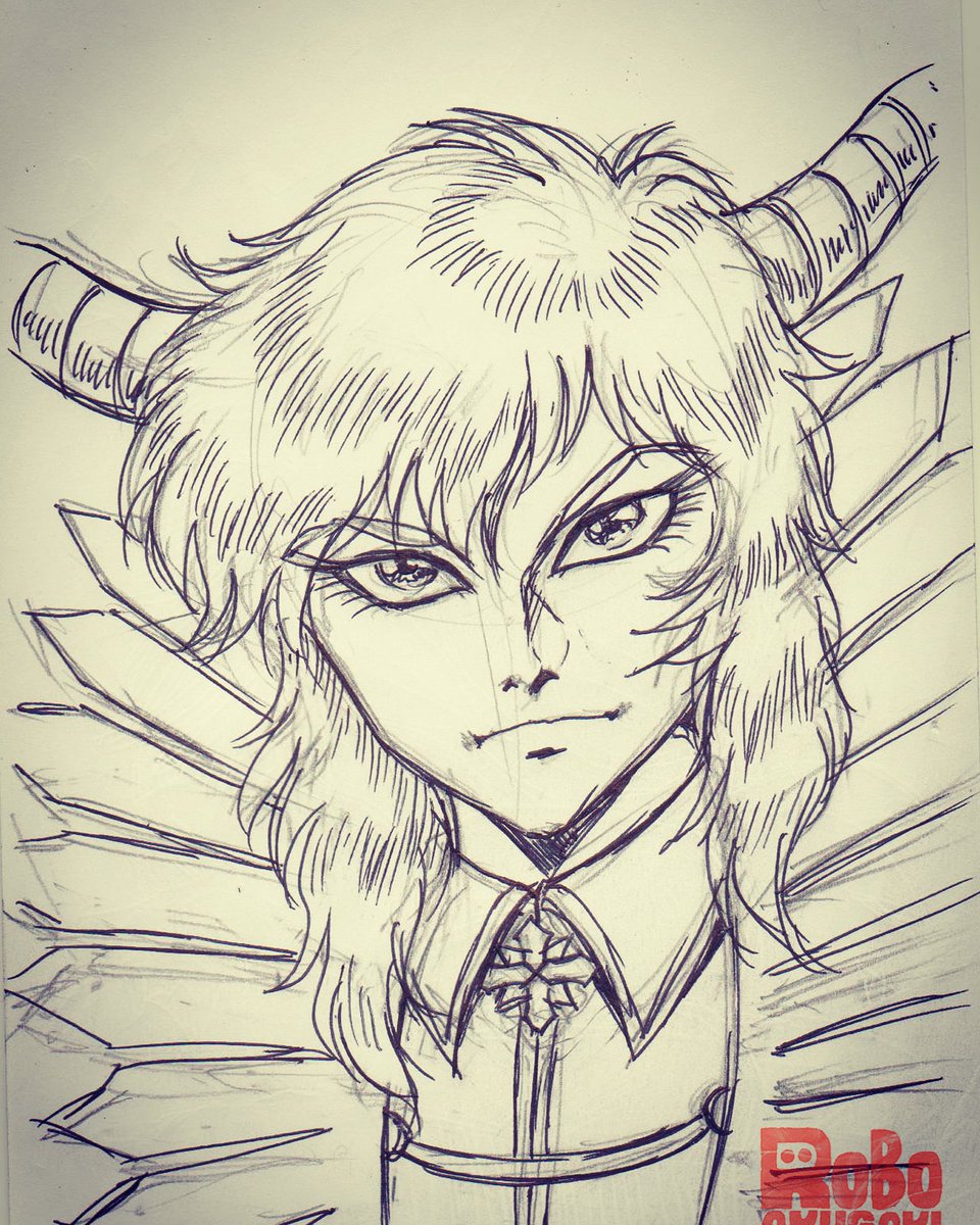 らくがきロボ Insta再録 ハイネル様を記憶で描いたけど 首のアクセのデザインがだいぶ違った ハイネル プリンスハイネル ボルテスv 超電磁マシーンボルテスv