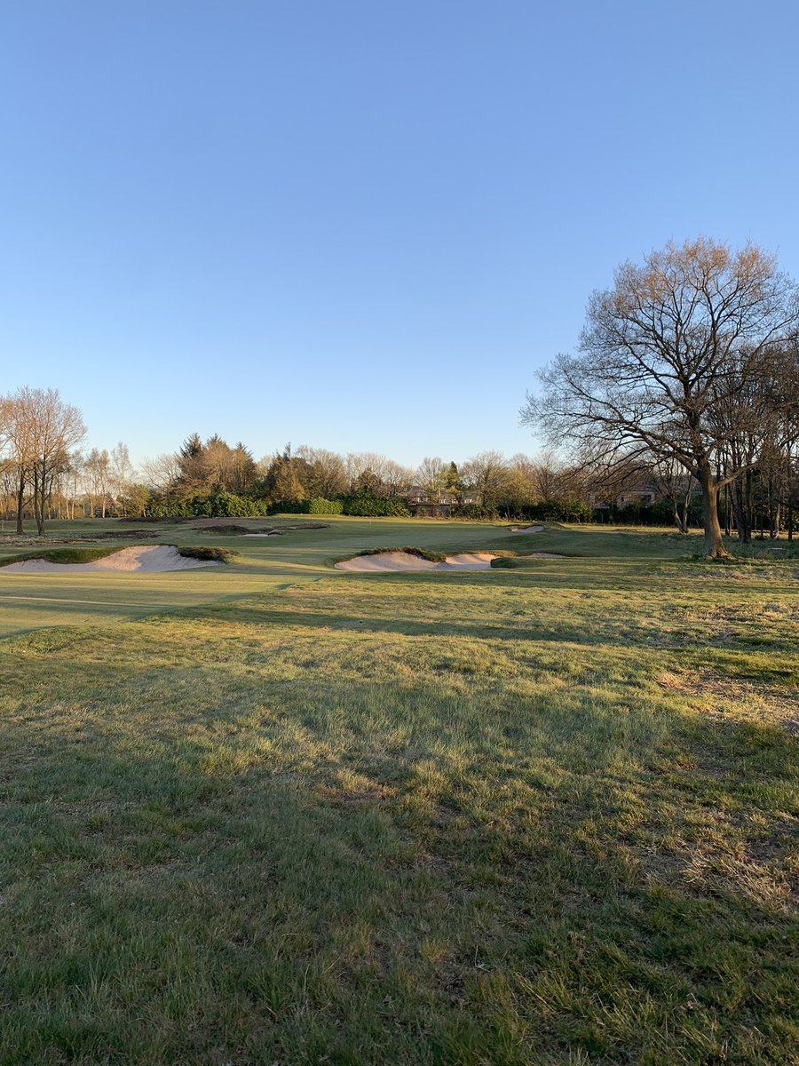 garbsa's tweet photo. I’m lucky to play at a very pretty golf course @AlwoodleyGC #golfafterwork #notallbad https://t.co/o4A8JAXL2M