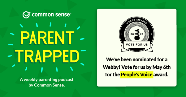 We're honored to be nominated for <a href="/TheWebbyAwards/">The Webby Awards</a>! Our #ParentTrapped podcast hosted by <a href="/annmarieb/">Ann Marie Baldonado</a> brings real world stories + tips for parents juggling work and school w/kids at home during the pandemic. Please vote for us here: vote.webbyawards.com