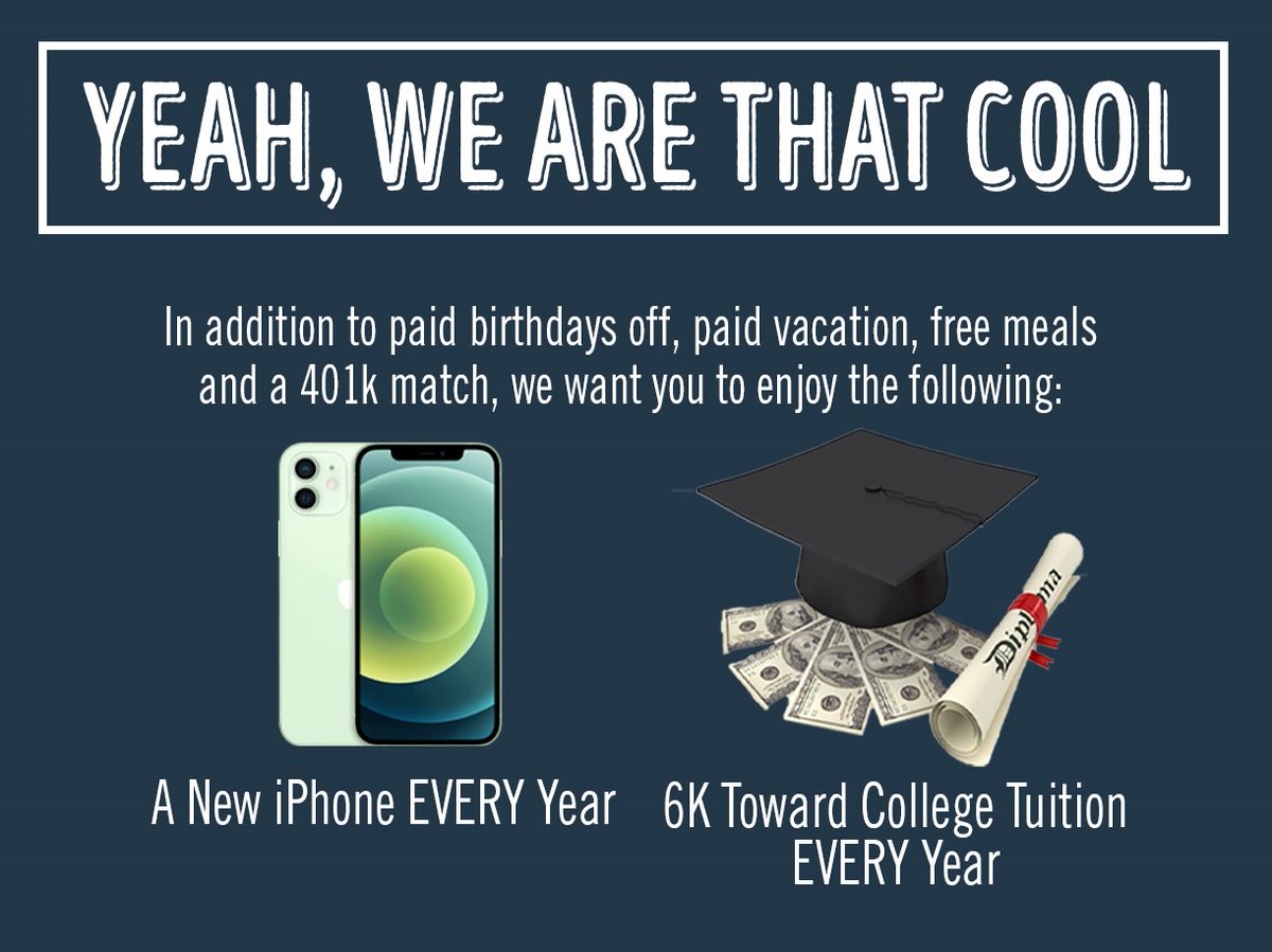 hate your job and want a better one? need some cash and want free tacos? check us out: teambigplan.com/career-opportu…