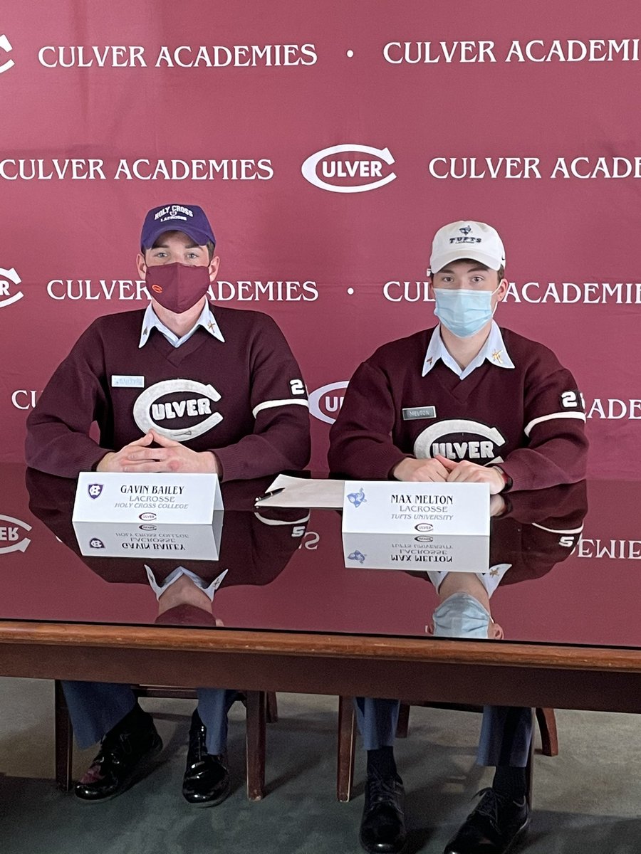 🦅Proud of seniors Gavin Bailey and Max Melton who celebrated their NLI Signings today!