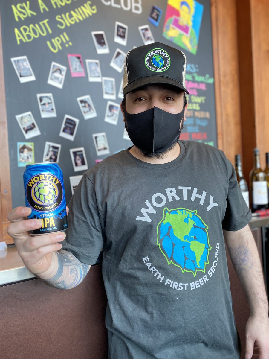 WorthyBrewing's tweet photo. All of our #EarthFirstBeerSecond gear comes directly from our super sustainable friends at Farm Fresh Clothing Co. out of California. Made in America from 100% organic cotton! โป๏ธ
https://t.co/wtzwiw2h6a
#EarthDay2021 #FarmFreshFamily https://t.co/ylYRa7dtEJ