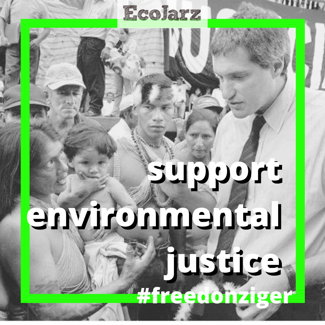 25% of sales now thru April 30 will go to Donziger's Defunse.  Full story on our blog, at ecojarz.com/blog. Visit donzigerdefense.com for more info.

#ecojarz #earthday #2021 #environmentaljustice #freedonziger #bigoil #fossilfuels #ecuador #discountcode #donate