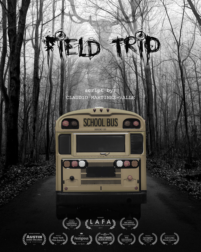 ScriptsClaudio's tweet image. 'Field Trip' news. 20 Best Screenplay awards and counting. #horrorscreenplays #horrorscripts