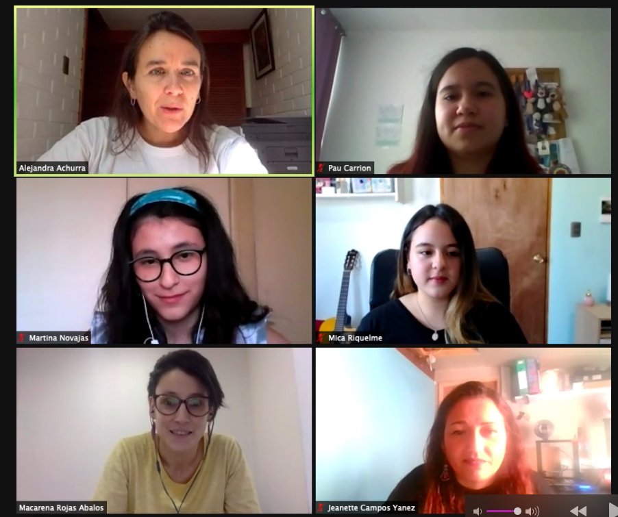 Chile_Programa's tweet photo. Súmate a la conversación de Niñas en Stem. Tres jóvenes y una profesora cuentan su experiencia #NiñasenTIC #GirlsinICTDay Conéctate acá 👉  https://t.co/4uQ8nVu4UY https://t.co/SoESNBpwfU