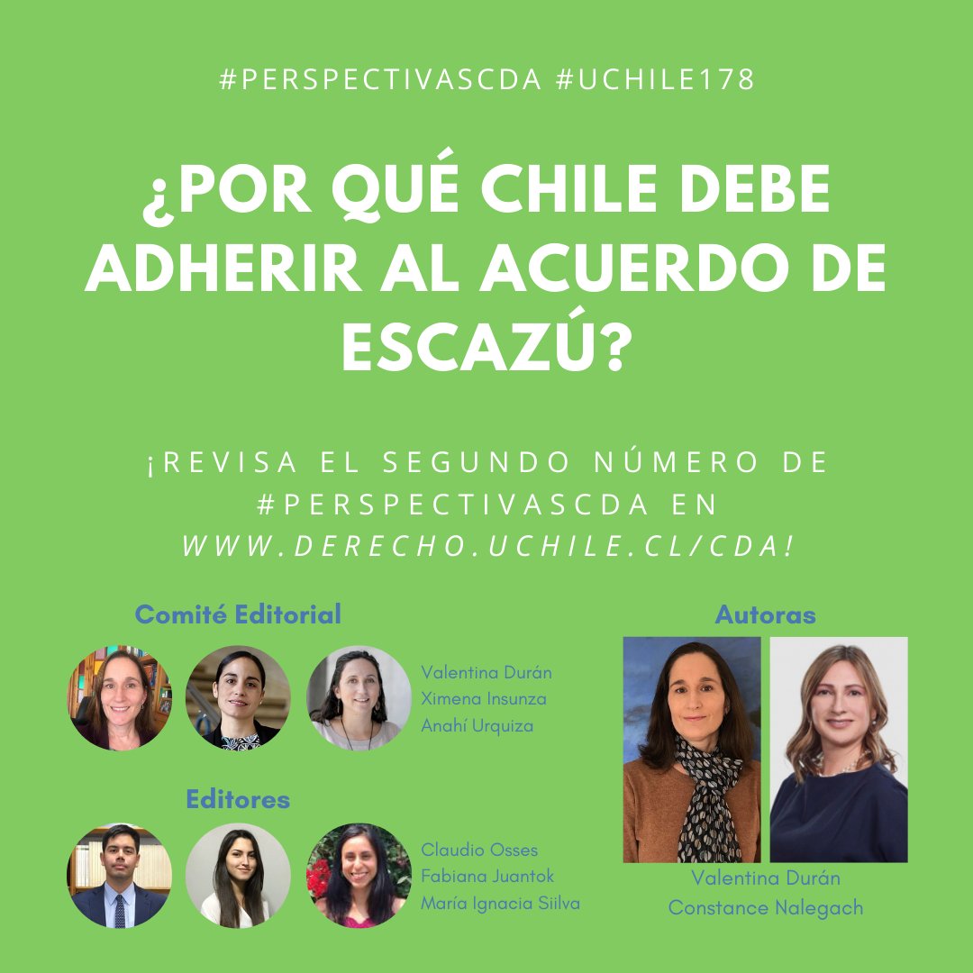 cdauchile's tweet photo. 🧵20 de noviembre de 2020: Publicamos #PerspectivasCDA N° 2: «¿Por qué #Chile debe adherir al #AcuerdoDeEscazú?», escrito por @ValeDuran y @ConnieNalegach y editado por @FabianaJuantok y Claudio Osses: https://t.co/06uUuhJS8L | #JuevesPorEscazú #EscazúAgreement #DíaDeLaTierra https://t.co/alvzRQQaJY
