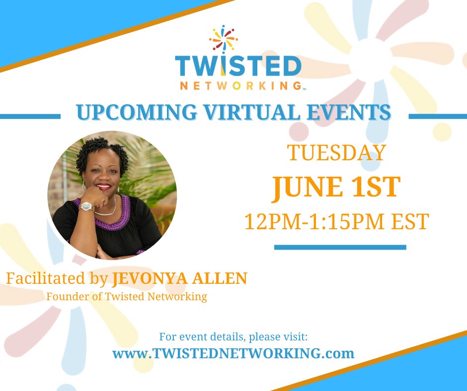 Come grow your network with us!!
https://t.co/xX9nbK5WFM
#networking #virtualnetworkingevents #business #entrepreneur #smallbusiness #startup #relationships #connect #create #friends https://t.co/zyHn64mydC