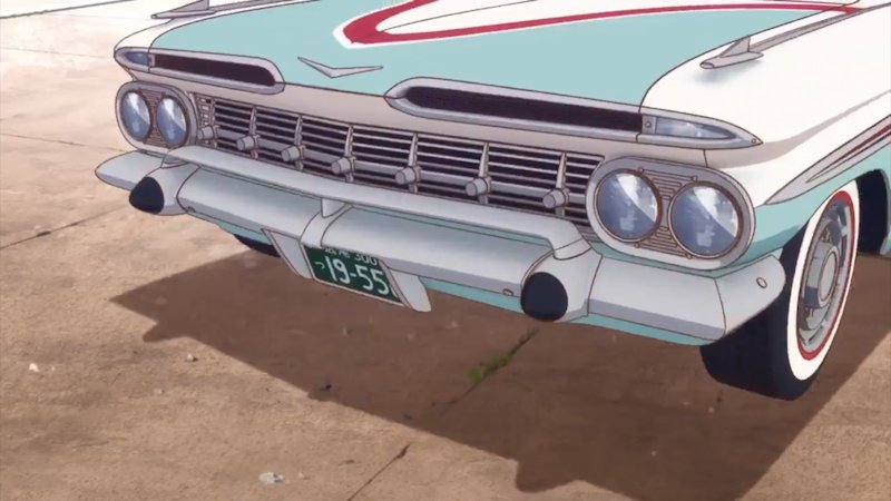 情景師アラーキー 荒木さとし I Love 劇中車 放映中のアニメ ゴジラ S P のオオタキファクトリーの所長おやっさんの愛車 1959シボレー インパイラ 特撮ファンを歓喜させる隠しアイテムが多いこのアニメ なのでここはポインターのベース車 情景師アラーキー 荒木さとし I Love 劇中車 放映中のアニメ ゴジラ S P のオオタキファクトリーの所長おやっさんの愛車 1959シボレー インパイラ 特撮ファンを歓喜させる隠しアイテムが多いこのアニメ なのでここはポインターのベース車