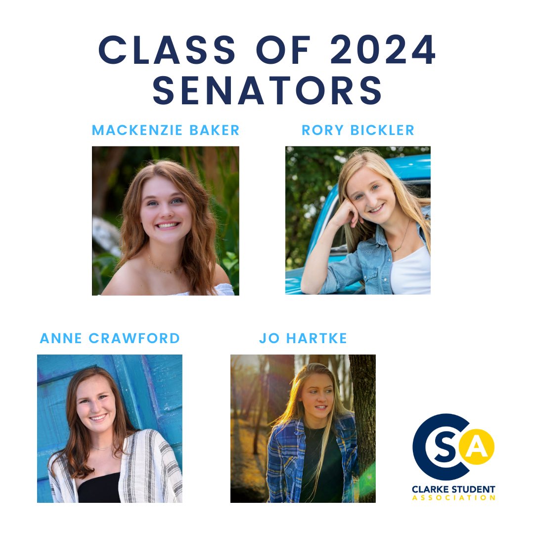 Clarke_CSA's tweet photo. 🚨DRUMROLL PLEASE 🚨

Thank you to all who participated in the ‘21-‘22 CSA nominations and elections process! A special thanks to all outgoing and graduating members of the CSA for their service to the Clarke student body throughout their term! 

➡️ SWIPE to see the ‘21-‘22 CSA➡️ https://t.co/usf01JyXFr