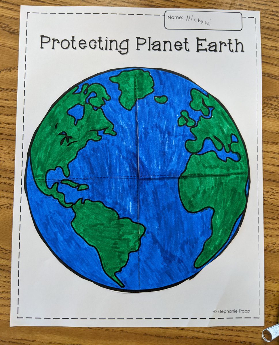Happy Earth Day! 
Today we talked about how it is important to protect the Earth now for future society! We promise to turn of the lights, use less plastic at lunch and play more outside!
@IREC1 #earthday #earthhealers #grade3