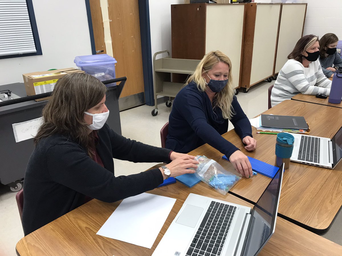 A productive week at Prince Ibraham ES as K-5 teachers incorporate the Concrete-Representational-Abstract Approach into their small group instruction.🤗🤗