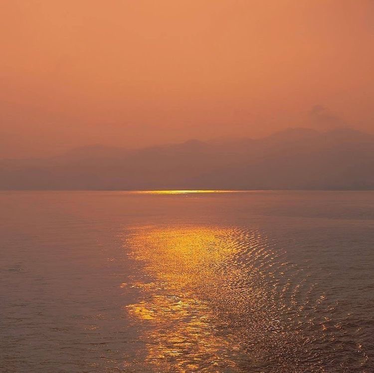 Exulansista's tweet image. Que paz transmiten los atardeceres.