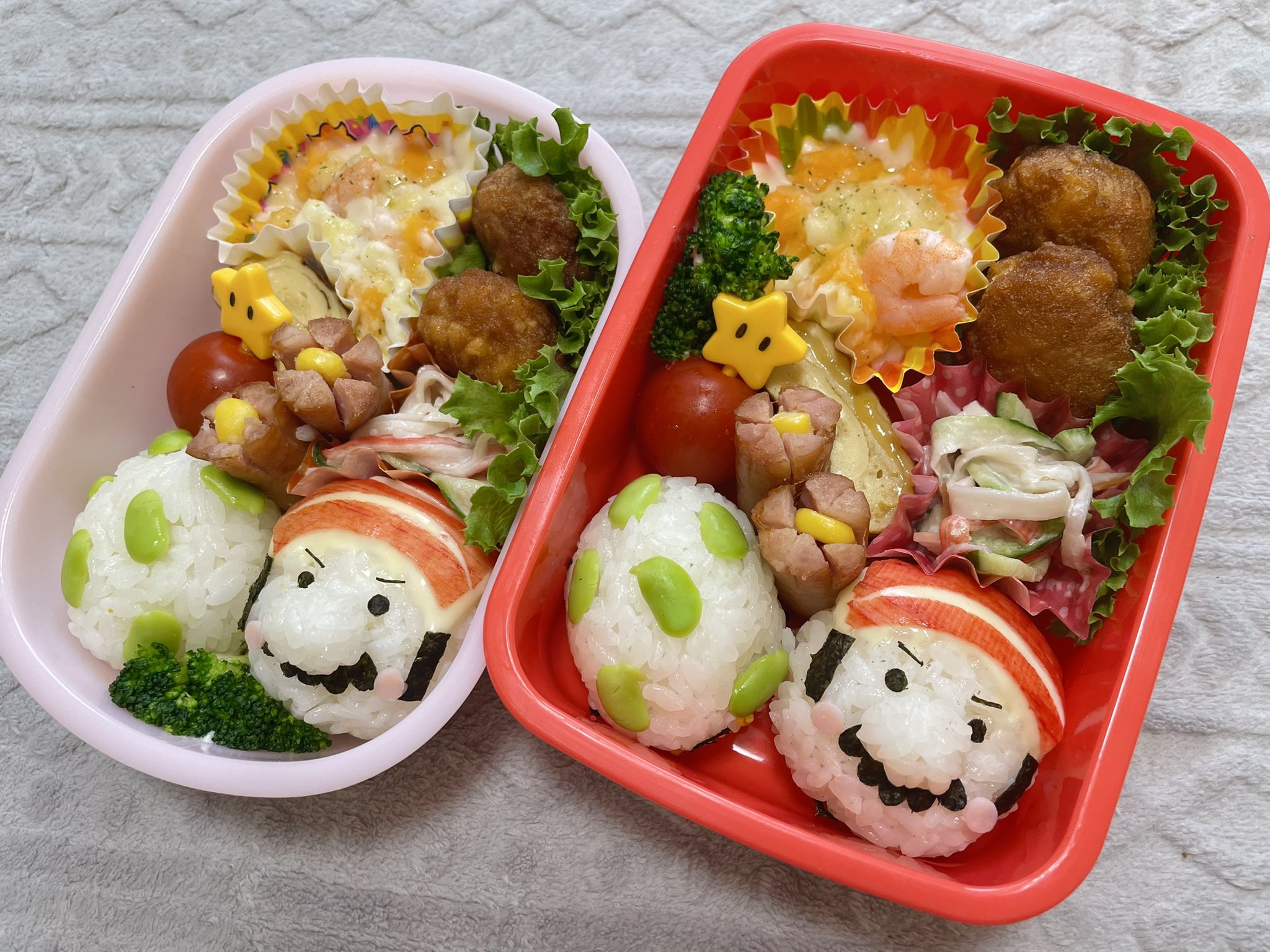 名無しラジオ マリオ ヨッシーのたまご弁当 幼稚園弁当 マリオ弁当 マリオ お弁当 キャラ弁 デコ弁 元気に行ってらっしゃい T Co Vcosposcpe Twitter