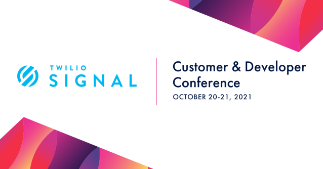 krittenberg's tweet photo. Save the date! #SIGNALConf is happening October 20-21. Join 50,000 developers, product leaders, and visionaries from around the world for two days of interactive, action-packed keynotes and 75+ product and content sessions. Get your free ticket now. https://t.co/RsIZZRMOVa https://t.co/4I9ambWJxe