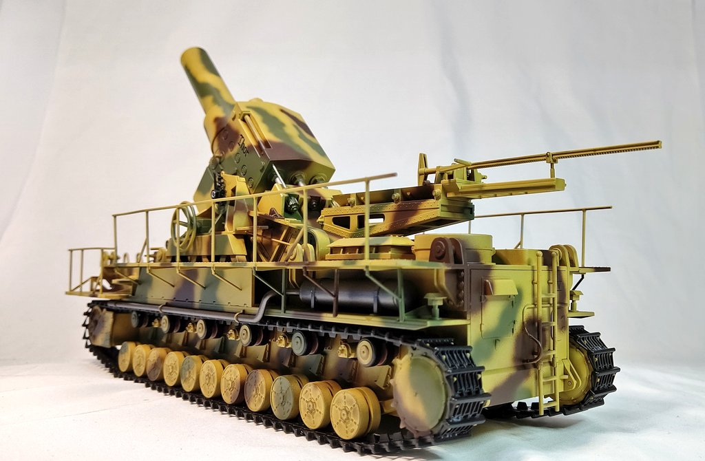 WWⅡ ドイツ軍 カール54cm自走臼砲 5号車 ロキ号　1/72 完成品模型 WWⅡ ドイツ軍 カール54cm自走臼砲 5号車 ロキ号 1/72 完成品