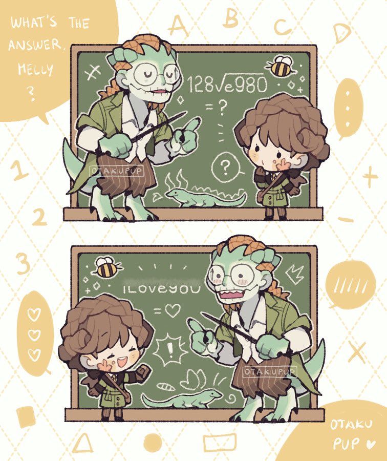 Two scientists with a math problem 
#IdentityV #第五人格 #luchimelly 