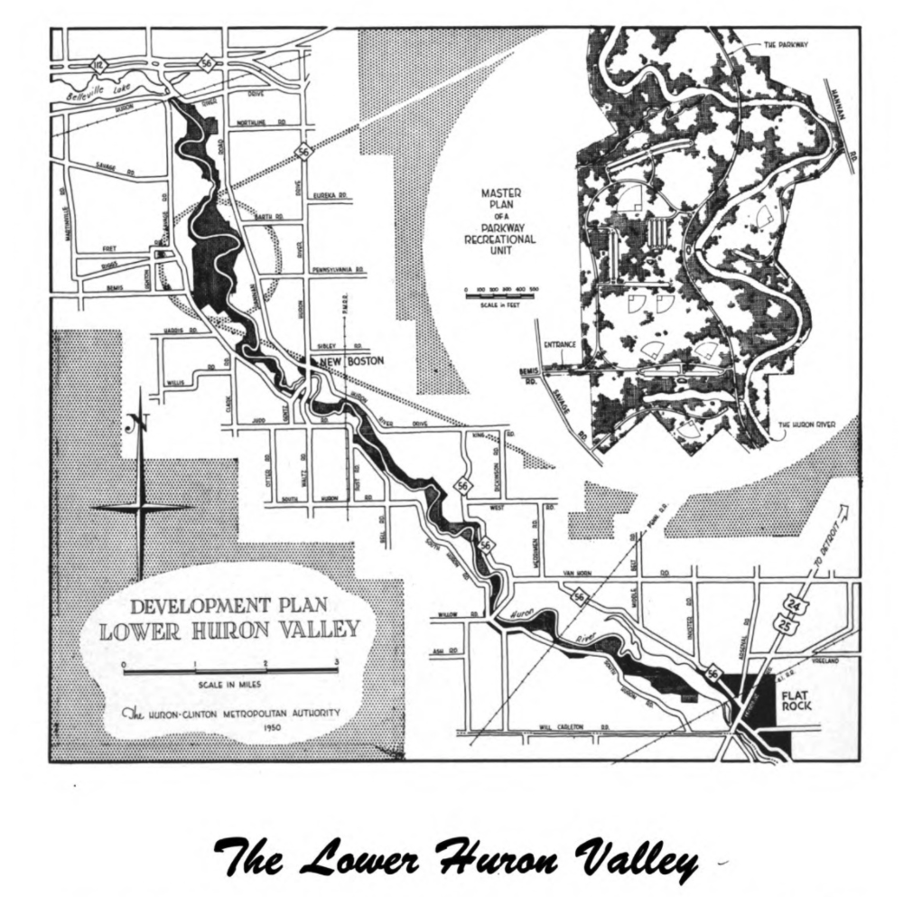 1953 brought the Lower Huron Valley into the system