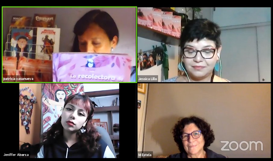 camaradellibro's tweet image. 📢AHORA
Lanzamiento &quot;La recolectora de recuerdos&quot;
Junto a Patricia Casanueva, María Estela Ortiz y su autora Jessica Lillo Acuña
➡️Señal en vivo en prolibro.cl
Te esperamos! 😉
#diadellibro #mesdelibro #librosylecturas