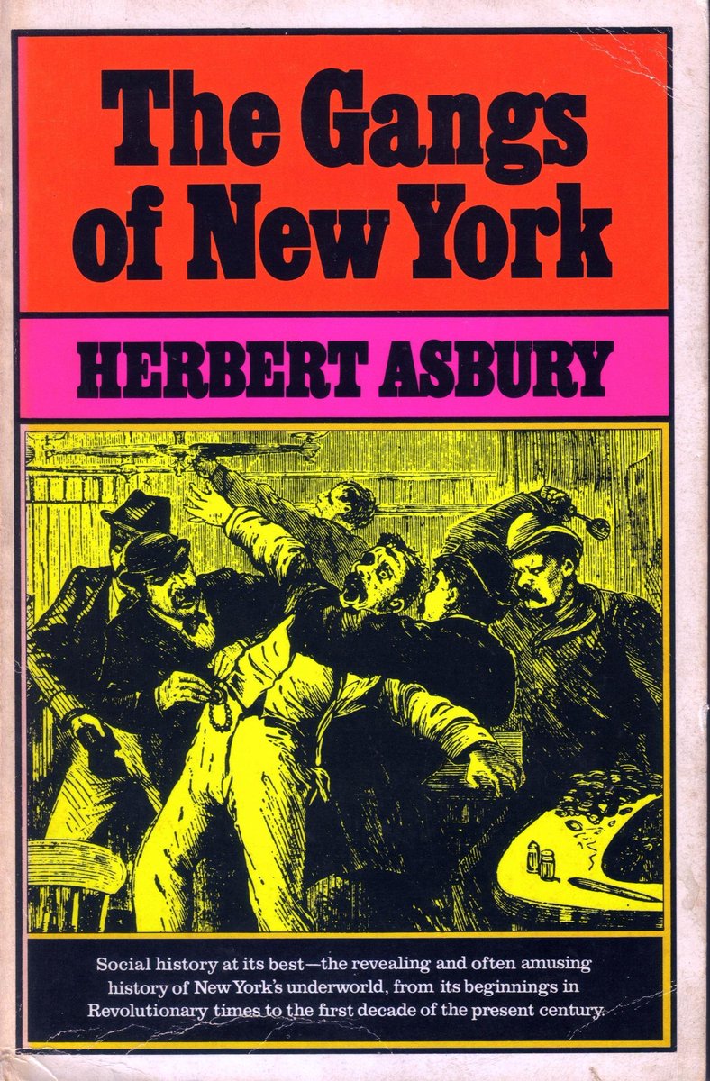 the descriptions of street brawling in this book really remind me of like, the actual book Gangs of New York, where half of being tough was being fat, and literally everyone could probably kick your ass