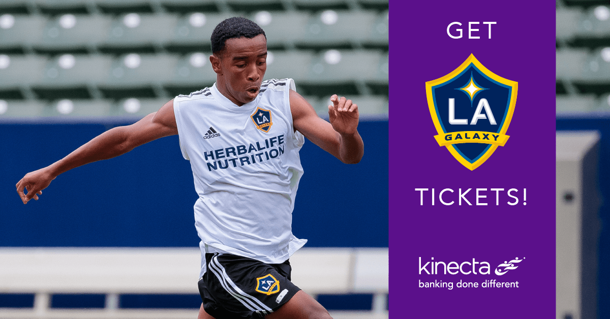 kinecta's tweet photo. Comment on this Tweet and let us know you are taking the #CameronChallenge today to receive a pair of tickets to the @LAGalaxy 2021 Season Home Opener this Sunday, 4/25 against the New York Red Bulls. Quantity limited, while supplies last. #LAGalaxy https://t.co/W1gK9i1gKs