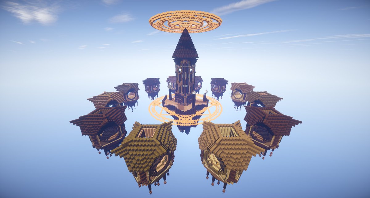 TeamDubMC's tweet image. Mapa de SkyWars construido por #Diegochurro para @SurvivalDub 

Temática: Relojes de cuco