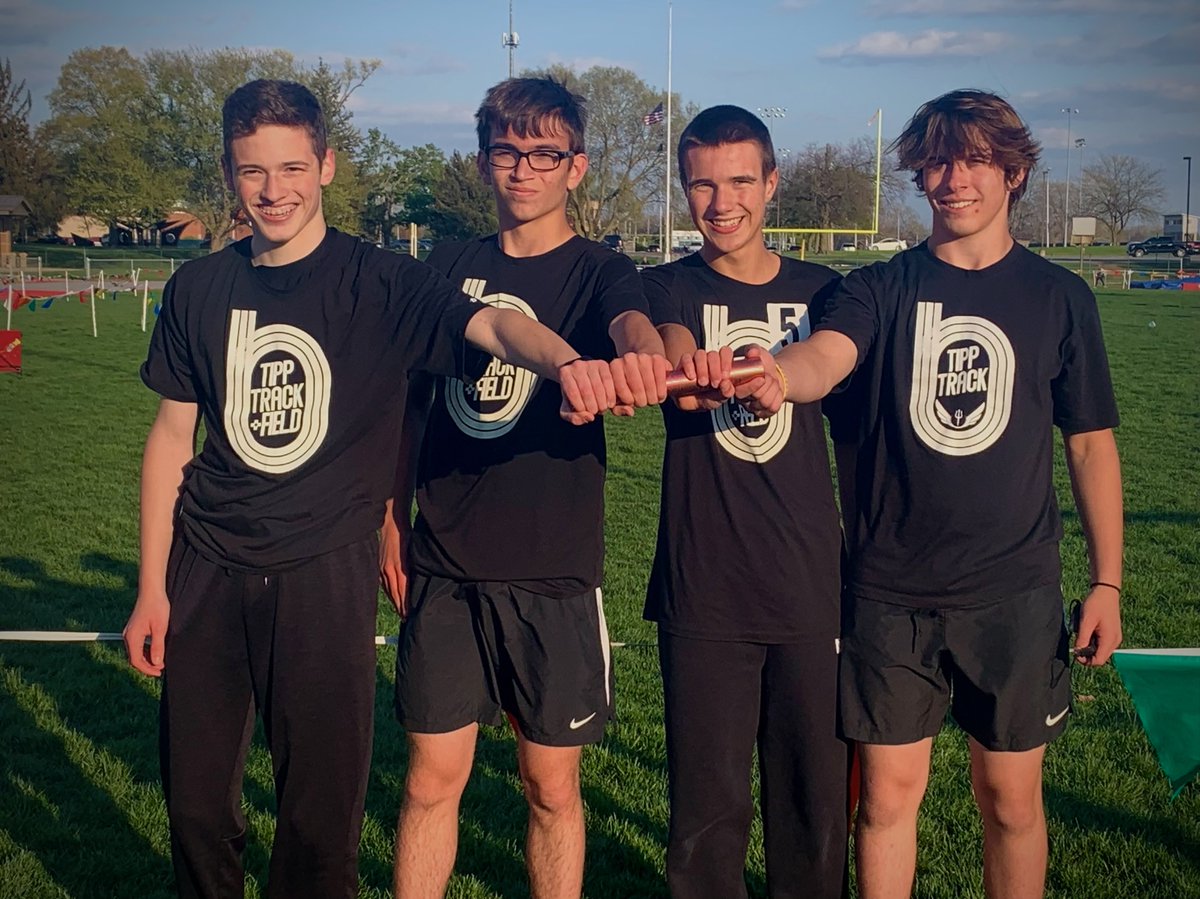 4x4 school record-4:06.13 #tippecanoetrack #fastfour