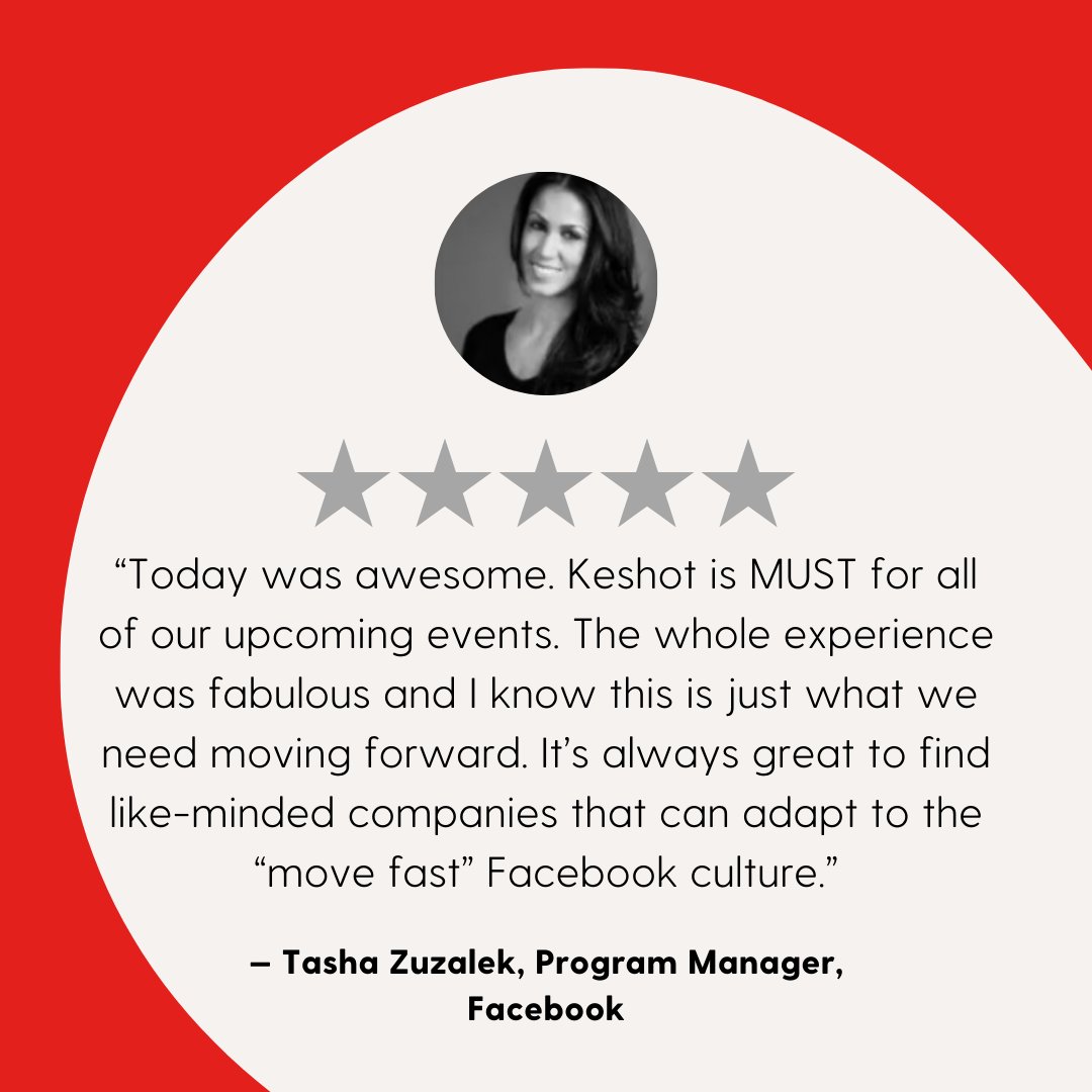 keshot's tweet photo. Keshot has worked with @Facebook on over 40 events across the nation. Head to https://t.co/NvOyq9xQqM to read our blog about how Facebook utilized our virtual photo solutions to increase engagement throughout the pandemic. https://t.co/3sZivAkiNX