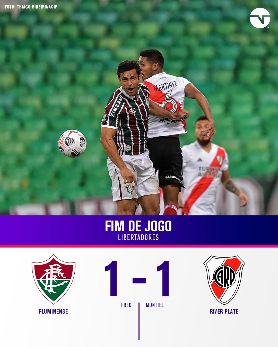 FINAL DE JOGO! EMPATE! O Fluminense - TNT Sports Brasil