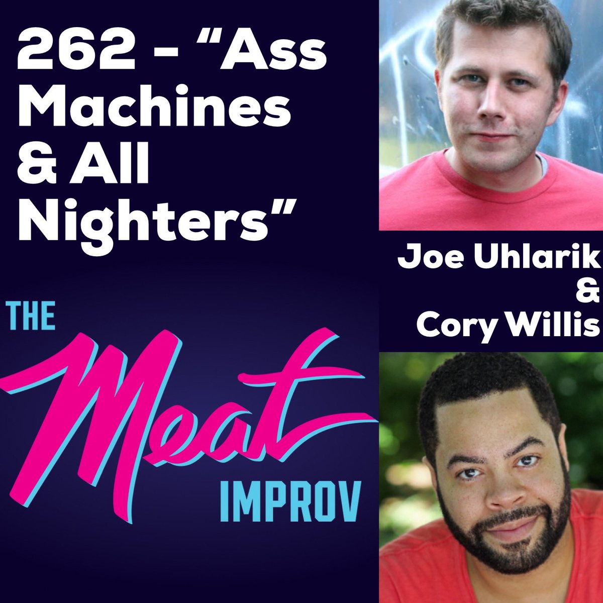 themeatimprov's tweet photo. We’ve got a brand new episode w/ @joeuhlarik &amp; @burncoryburn featuring stories of beat up cars and late nights in NYC. 

Then we do scenes about a band that can’t believe they have fans, driving limousines as a hobby, and a whole bunch more!

Listen wherever ya get podcasts. https://t.co/ie59qBcI53