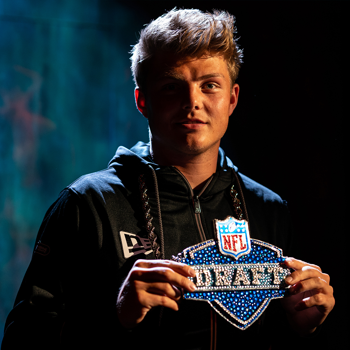 NFL's tweet photo. Ready for their @NFLDraft moment ⭐️

📺: 2021 #NFLDraft -- 8pm ET on NFLN/ESPN/ABC https://t.co/NRWuynlMzm