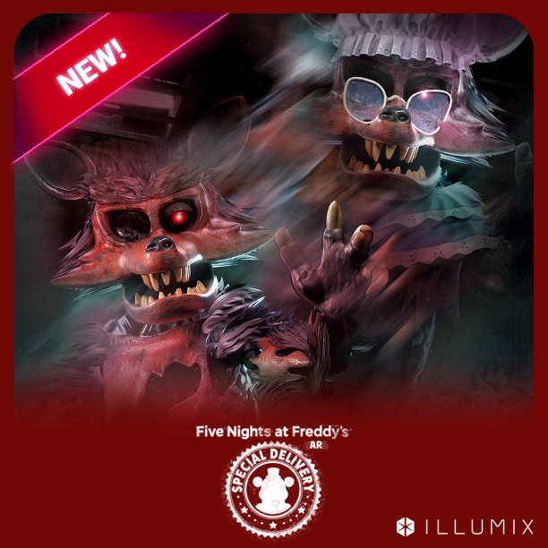 FNAF AR on X: Did you inch closer to catch a glimpse? 👀 Tread  carefully--the Curse Skin walks again-- And the Ancient Equinox continues  forward inexorably #FNAF #FNAFAR #Illumix #SpecialDelivery #AR #VR #