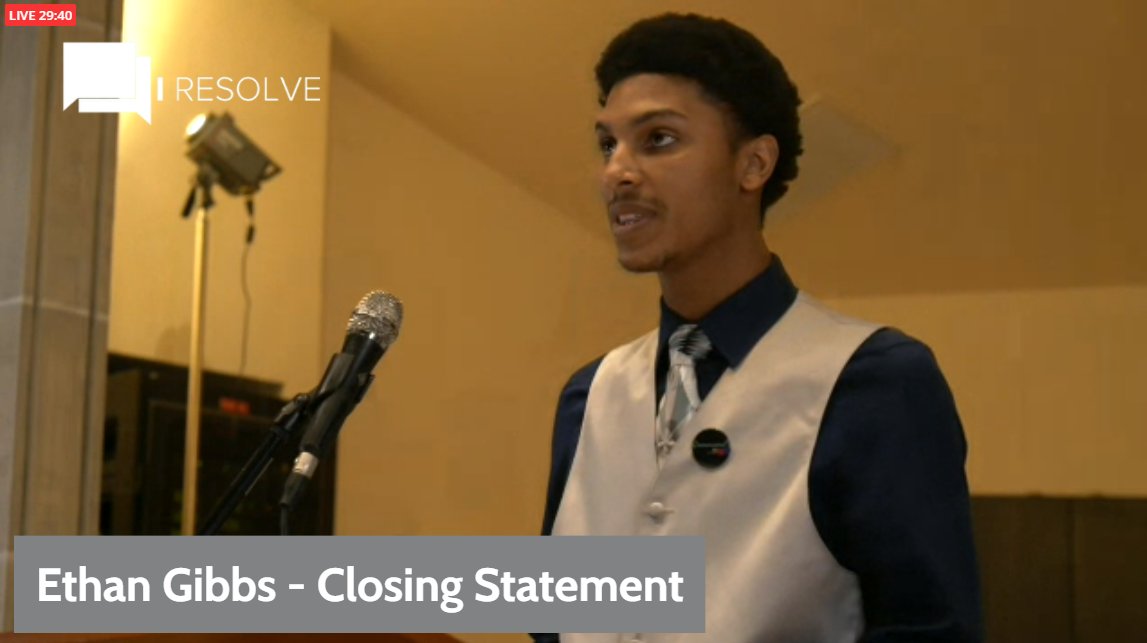 "It is time to acknowledge, trust and give opportunity to every Black Tulsan." 

Wise words from Ethan Gibbs during his closing statement. #IRESOLVE - Tulsa