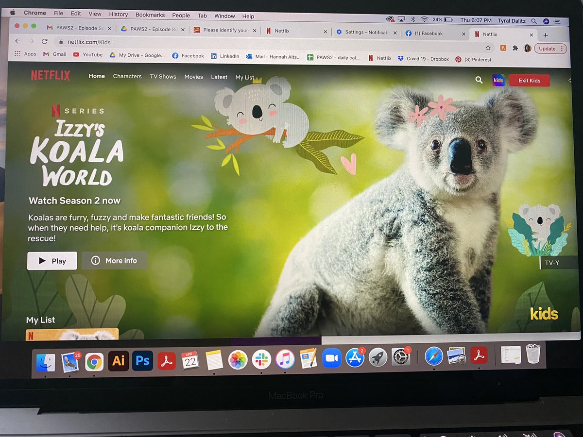 So proud of this show! What a great role model Izzy is for kids ❤️ #izzyskoalaworld