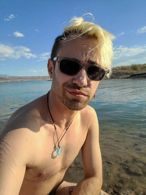 Can't seem to get away from the lake lately. Nudity may not be allowed but when has that ever stopped