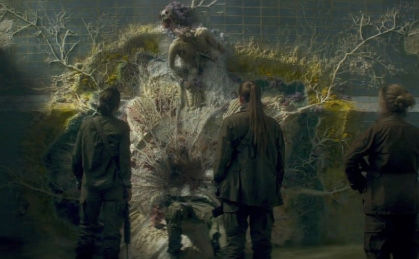 "The man with the intestines was all the way modern-art’ed up the wall!"--<a href="/mkmcbrayer/">Mary Kay McBrayer</a> 

Want more hot takes on ANNIHILATION? Listen here: 
podcasts.apple.com/us/podcast/eve…