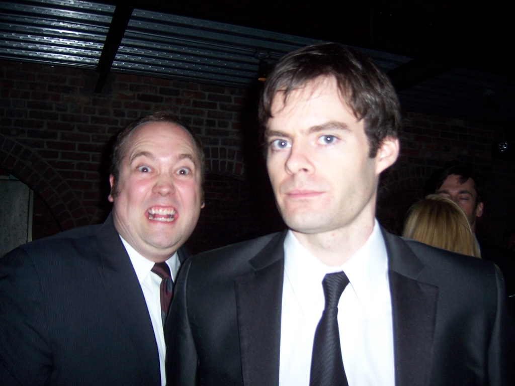 If there was one person I could consistently crack up at  @nbcsnl , it was Bill Hader. I would write skit after skit for him. And even though none of them ever got on the show, they still killed at the table read.