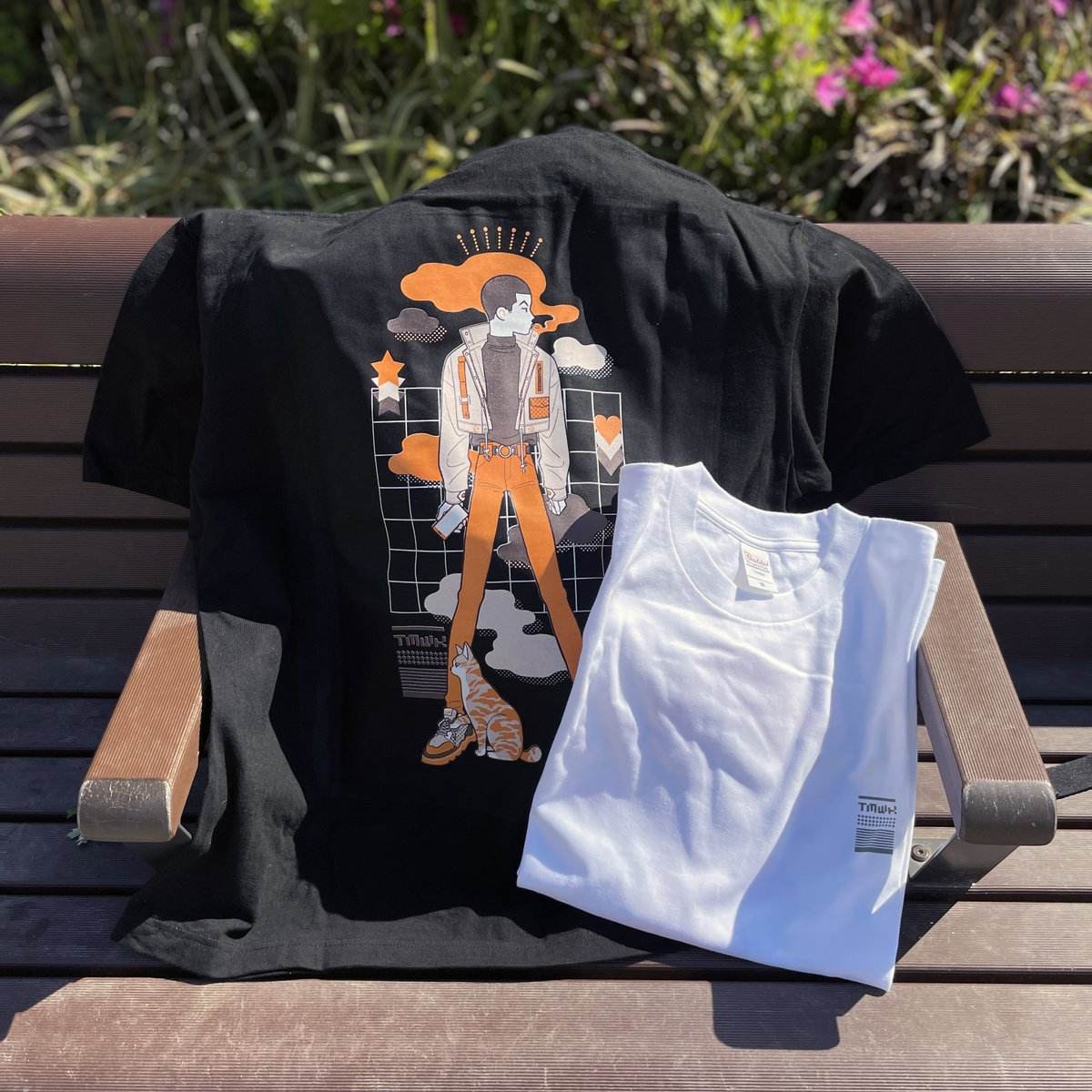 solo pants orange pants bag shadow wide shot shirt  illustration images