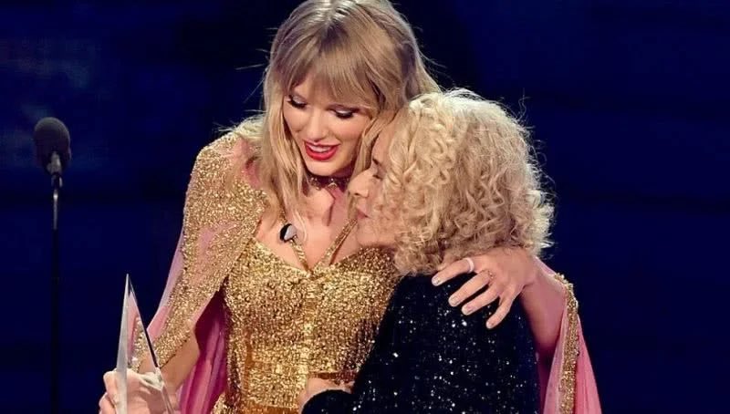 One of the most acclaimed songwriters of all time and #1 greatest female songwriter according to Rolling Stones miss “ Carole king “ talking about how Taylor one of who carrying the game forward