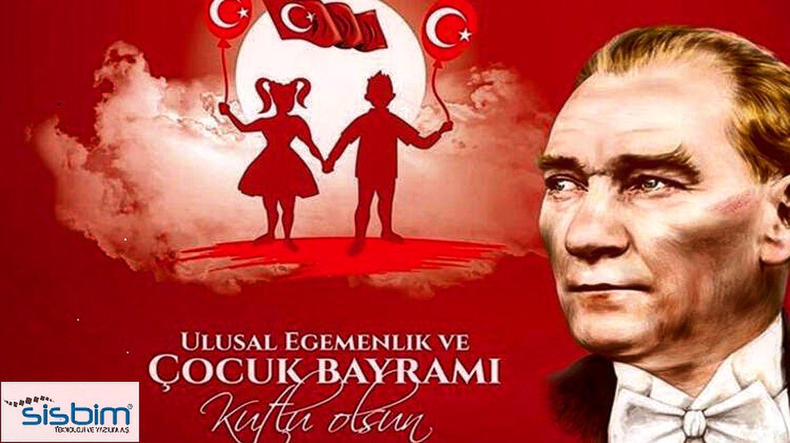 sisbim_as's tweet photo. Türkiye Cumhuriyeti’nin kurucusu, Ulu Önderimiz Mustafa Kemal Atatürk’ün, dünyada bir ilk olarak çocuklara olarak çocuklara armağan ettiği 23 Nisan Ulusal Egemenlik ve Çocuk Bayramımız kutlu olsun. 🇹🇷🇹🇷🇹🇷 https://t.co/9jXUSAPw7L