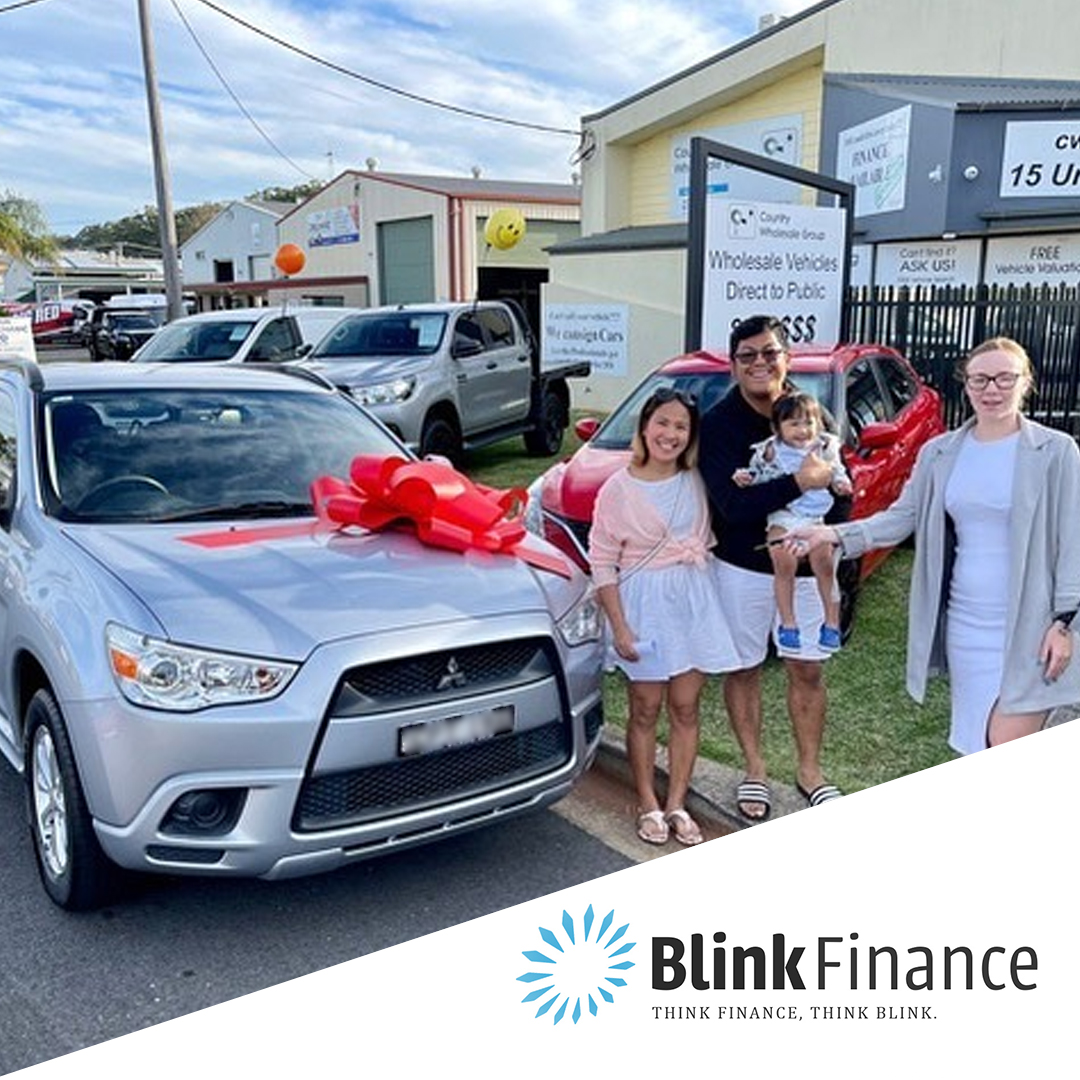 BlinkFinance's tweet image. Congratulations to all our clients who picked up their new cars this week, especially Cydene and her Family who got the keys to their new Mitsubishi ASX!
#thinkfinance #thinkblink #blinkfinance #carsourcing #carbroker #cardealership #newcar #newcargoals #hyundai #holden #ford
