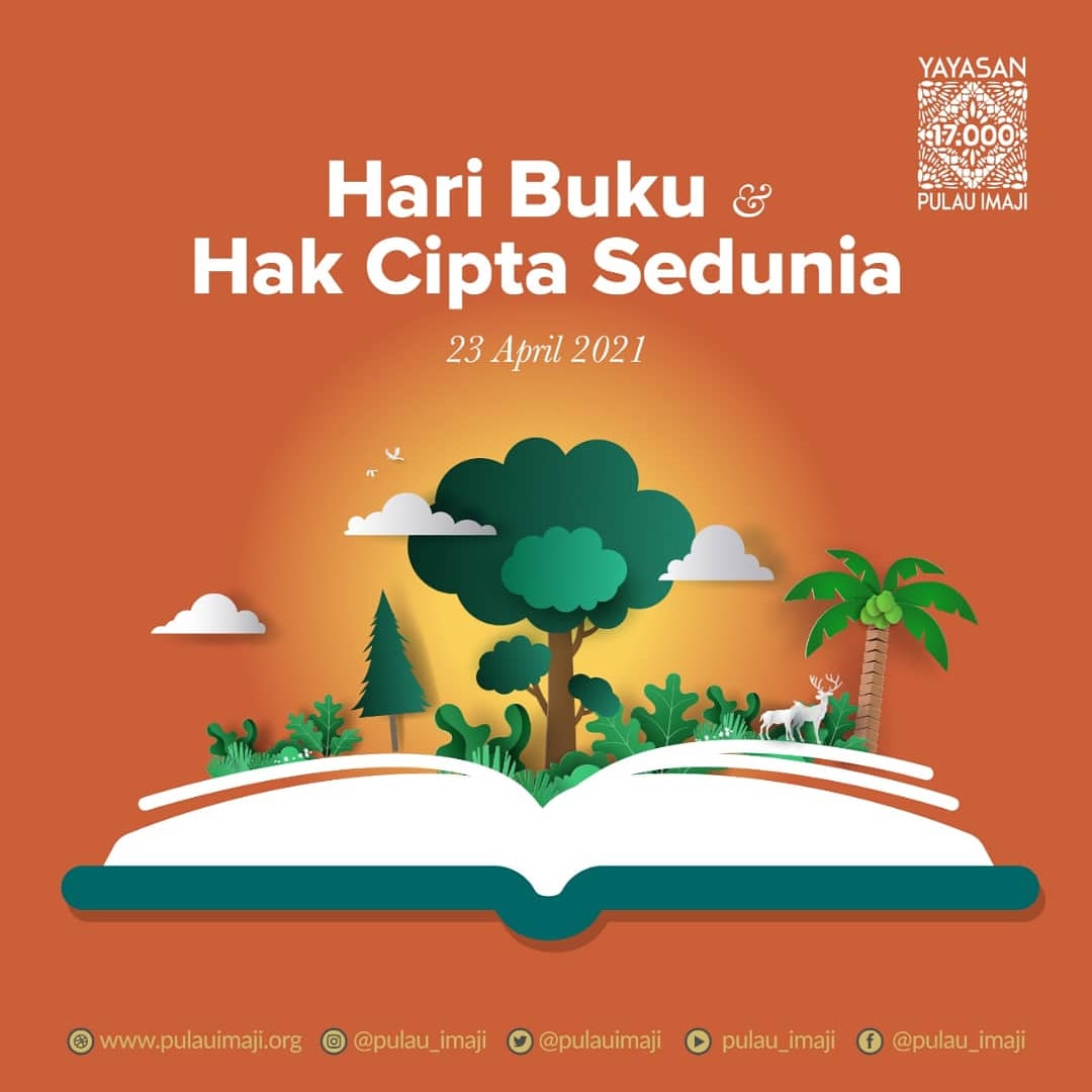 pulauimaji's tweet photo. “Books give a soul to the universe, wings to the mind, flight to the imagination, and life to everything.” - Plato

Selamat merayakan Hari Buku dan Hak Cipta Sedunia. https://t.co/HcwT63fu2M