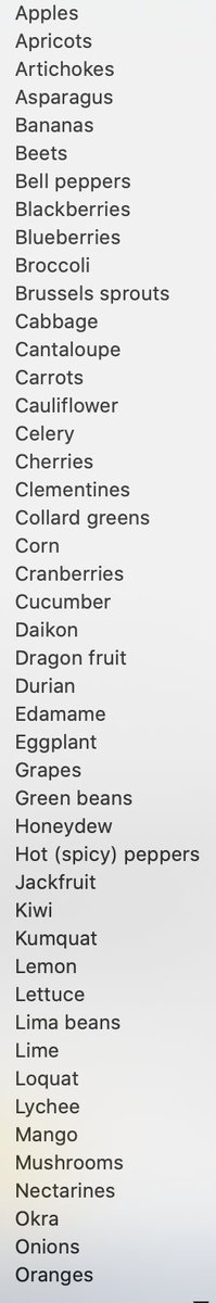 I have to say, props to the fruits and vegetables gatherer. I wish I could get the whole thing, but I can’t because there are 48 actual choices.