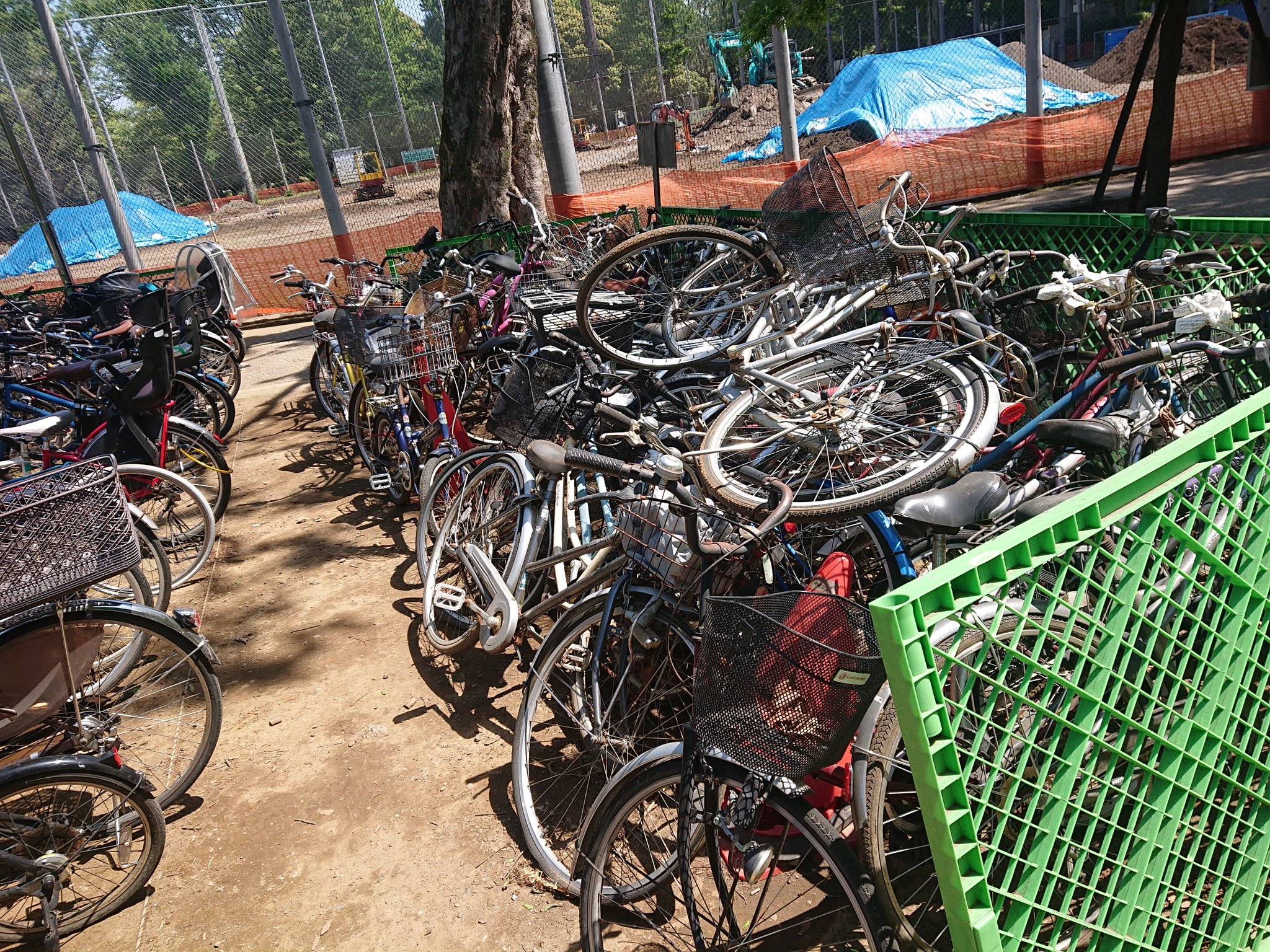 上野 自転車 撤去