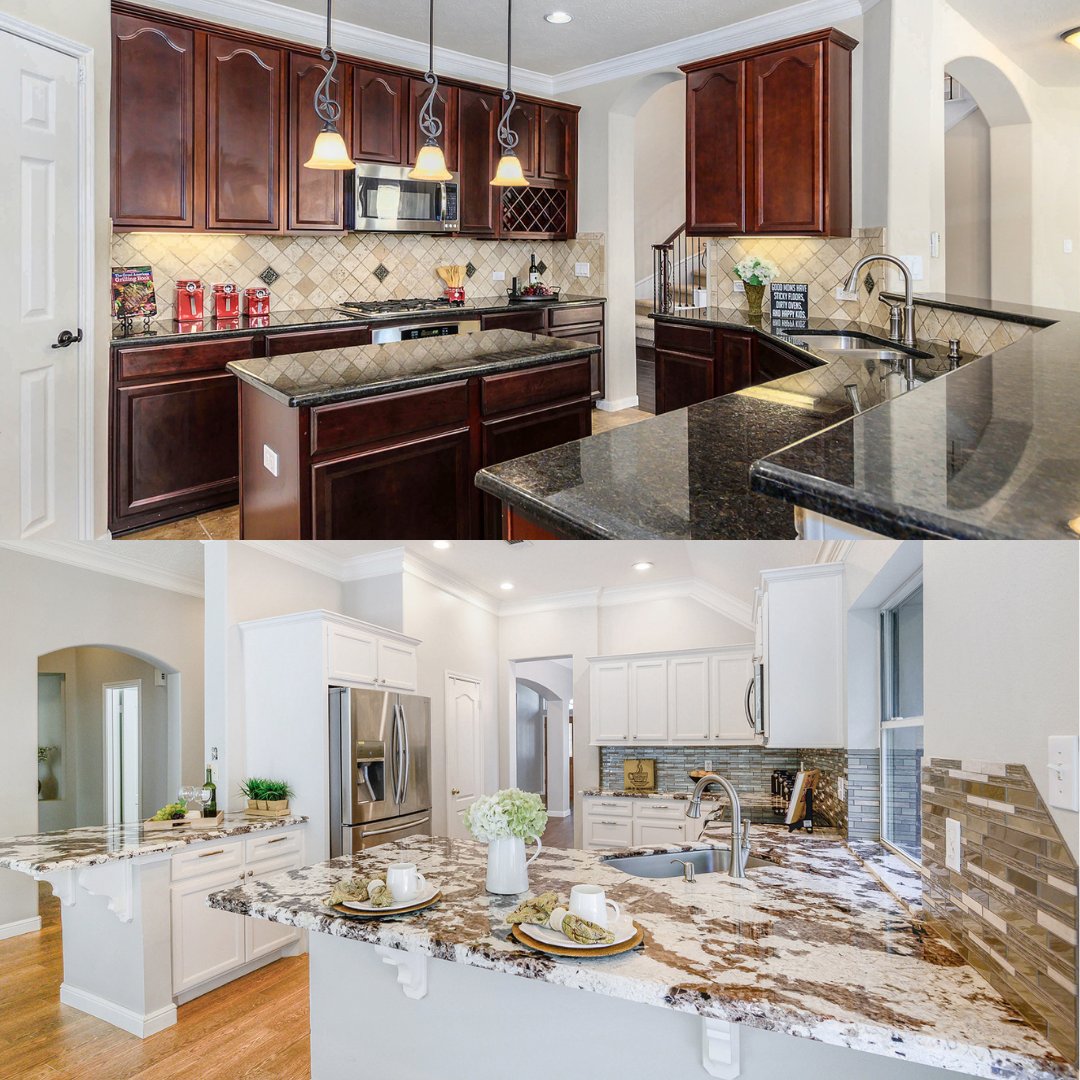 jillsmith_team's tweet image. Which kitchen do you prefer? Dark or light??? Comment below which one is your favorite! 👇👇 

#thisorthat #darkkitchen #lightkitchen #interiordecor #realestate