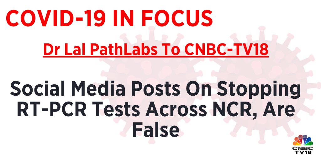 CNBCTV18 on Twitter "Dr Lal PathLabs tells CNBCTV18, social media