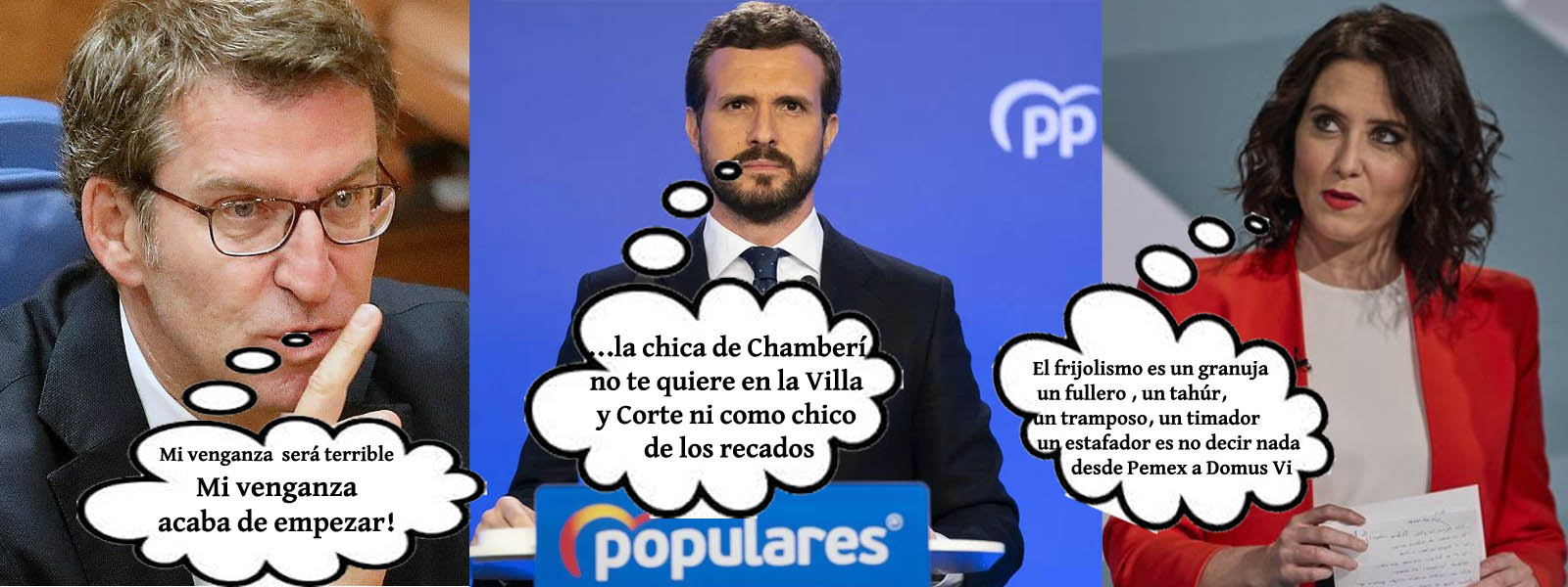 Pladesemapesga afirma que el PP-Feijóo está literalmente dominado por el  miedo y terror a María del Mar Sánchez Sierra.