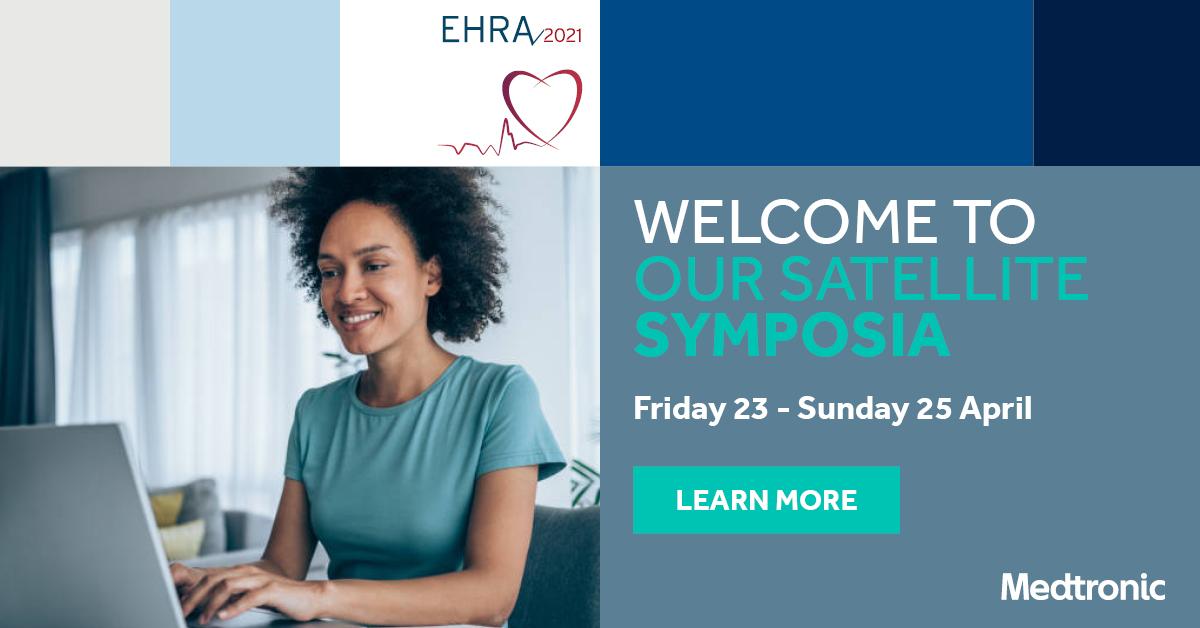 Happening now! Join us online for #EHRA2021.  Bringing you the latest science and education in the field of cardiac rhythm disorders. Watch live or on-demand >> bit.ly/3dJ2ShN
#cardiotwitter #cardiopeeps #Epeeps #cardioed