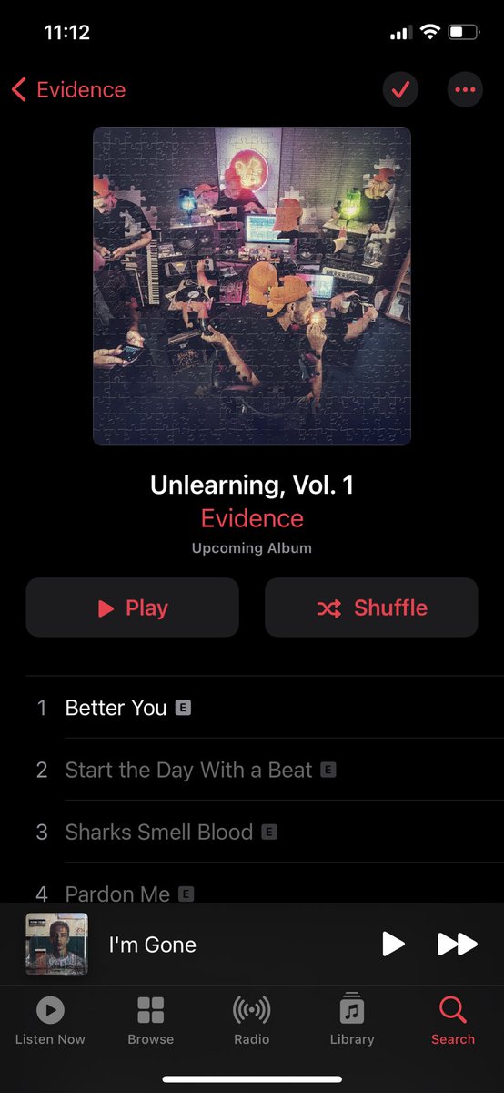 Ninjagaiden86's tweet image. THIS WHOLE TIME THE SINGLE “UNLEARNING” WAS THE TRAILER FOR THE UPCOMING ALBUM
🤯🤯🤯 @EVIDENCE #THEUNLEARNING