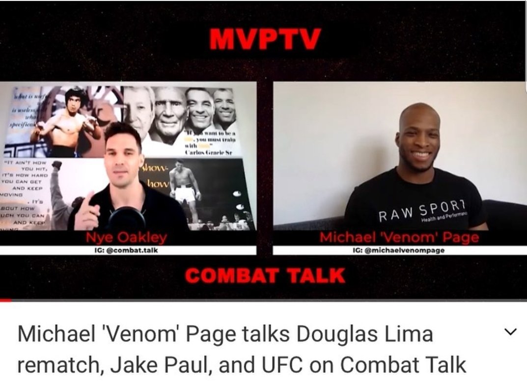 Michaelpage247's tweet photo. https://t.co/573XnLMh9C

Full Interview Out Now
On #combattalks https://t.co/MZBPBmkpCI