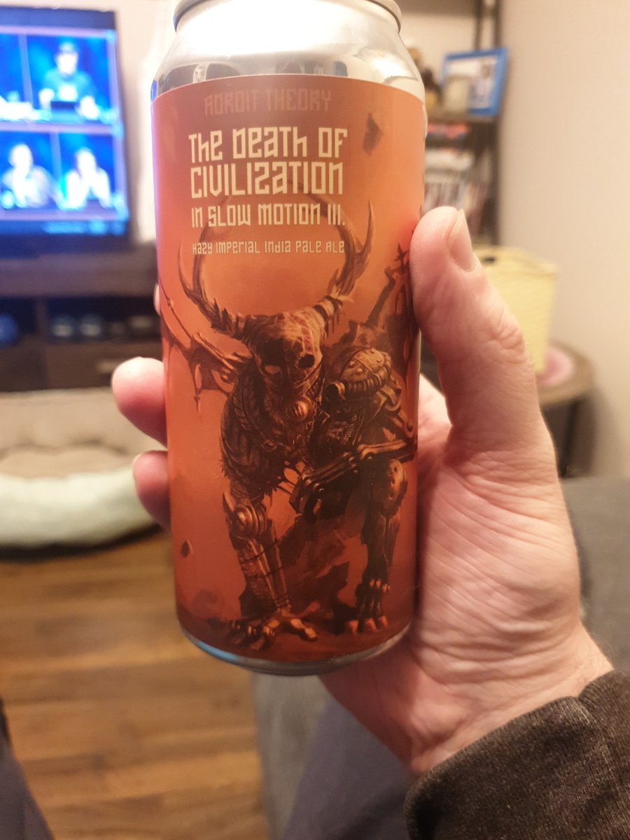 MilnerNz's tweet photo. My beer has some very, very particular matching choices...

Fucking good though! And one of the best labels I've ever seen https://t.co/F0LPYCjcWA